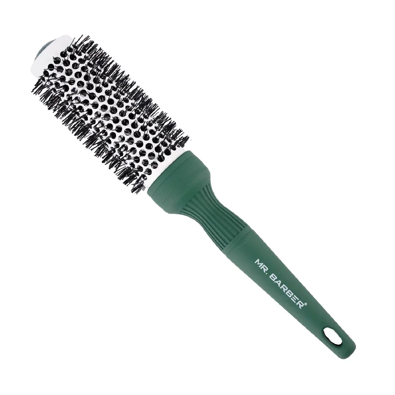 Mr. Barber Green Ceramic Ion Thermal Brush 33mm